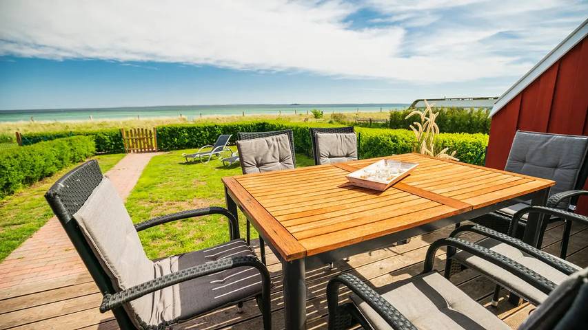 Ferienhaus für 6 Personen, mit Terrasse und Garten sowie Sauna in Schashagen - 4