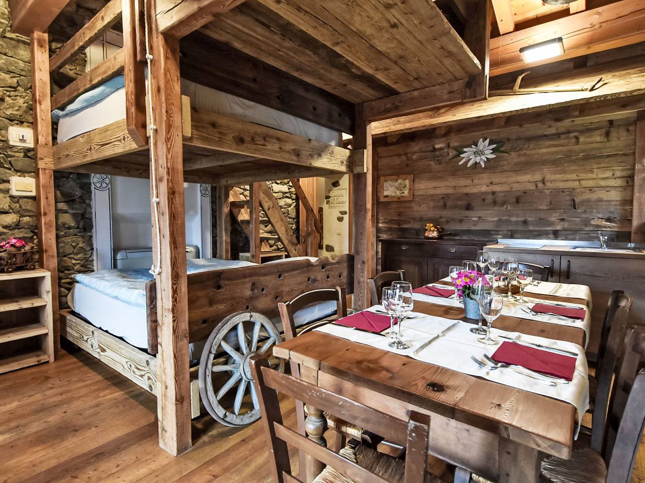 Ganze Wohnung, La Cà Vegia in San Cassiano Valchiavenna, Prata Camportaccio