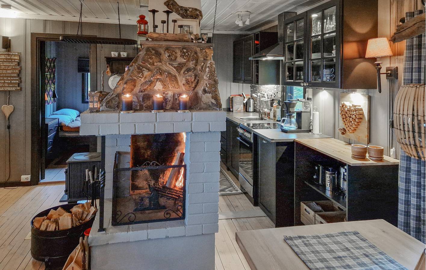 Feriehus for 6 personer med terrasse in Sjusjoen, Ringsaker 