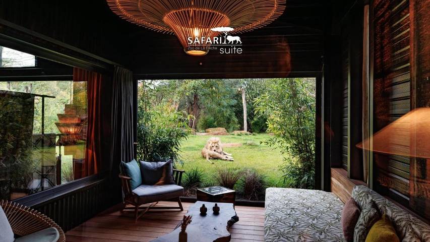 Hôtel pour 5 personnes, avec jardin ainsi que vue et terrasse à La Flèche - 3