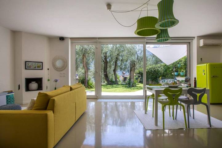 Gîte pour 3 personnes, avec vue ainsi que vue sur le lac et jardin, animaux acceptés à Limone sul Garda - 3