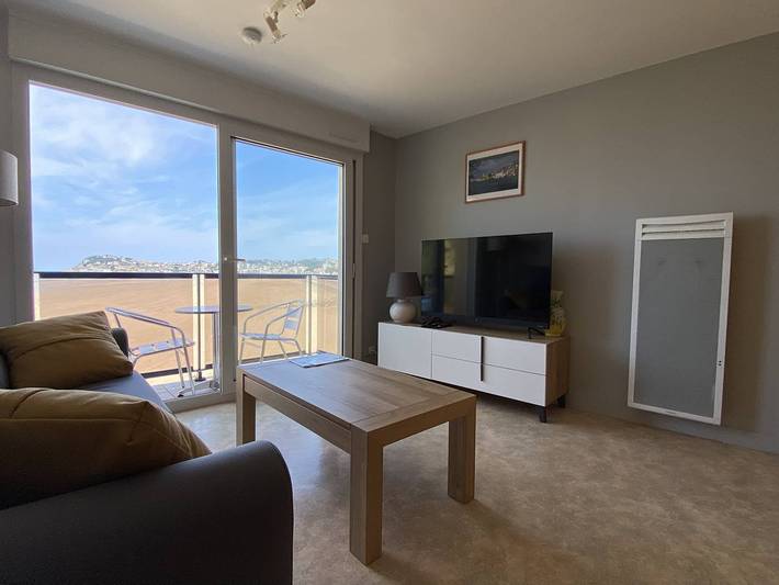 Apartamento vacacional entero, Sea-view studio in Val-André | 4 guests | in Pléneuf-Val-André, Côte de Goëlo