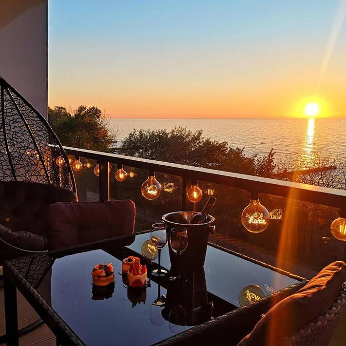 Ferienwohnung für 4 Personen, mit Sauna und Ausblick sowie Balkon und Pool in Kolberg - 3