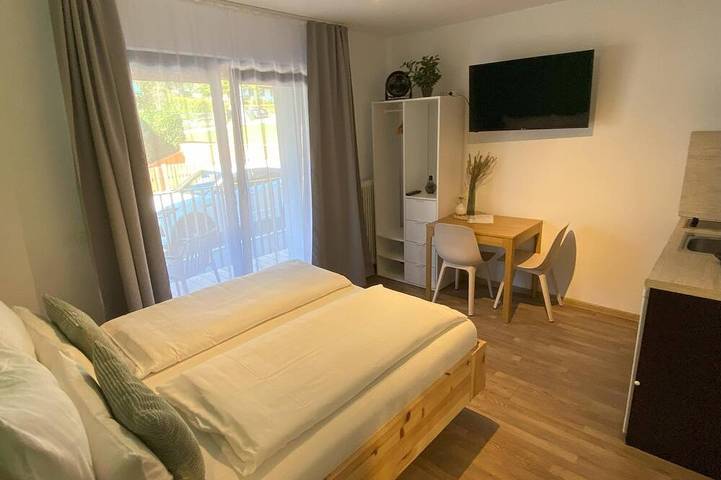 Ganze Wohnung, Studio mit Balkon  - Wolf & Schaf Apartments in Sankt Gilgen, Bezirk Salzburg-Umgebung