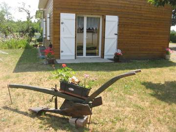 Gîte pour 4 personnes, avec jardin et vue dans Lac d'Arjuzanx