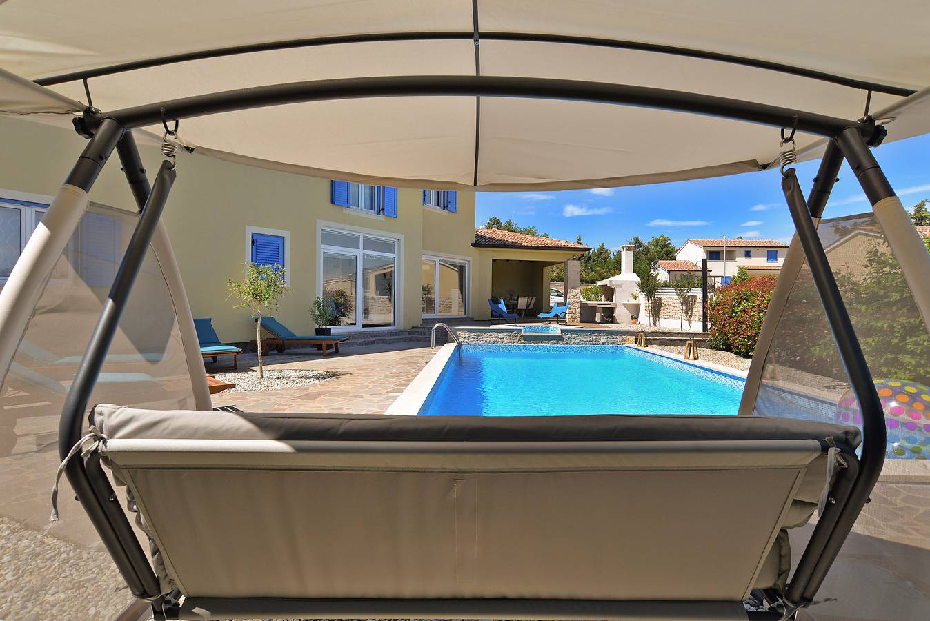 Villa für 14 Personen mit Balkon in Žminj, Zentralistrien