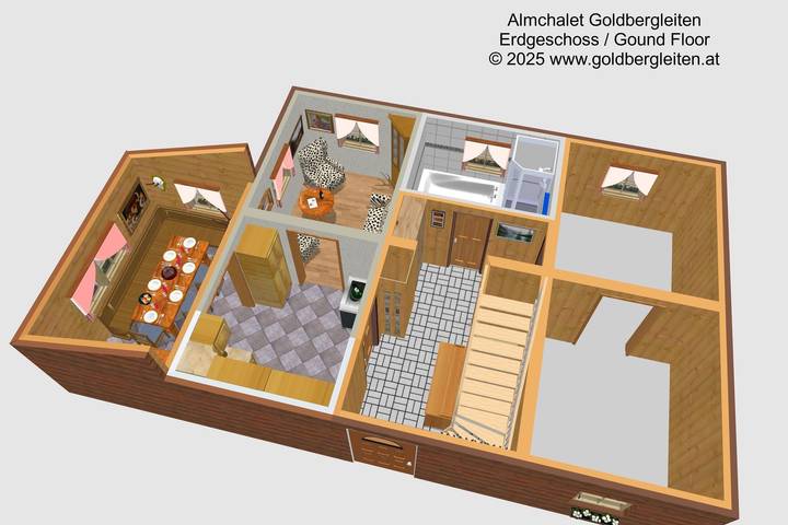 Almchalet in Hohe Tauern, Großkirchheim