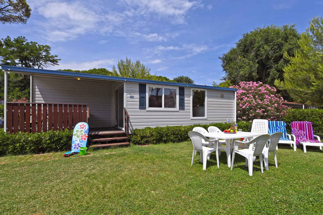 Mobilehome mit Terrasse und Klimaanlage  in Lignano Riviera, Lignano Sabbiadoro