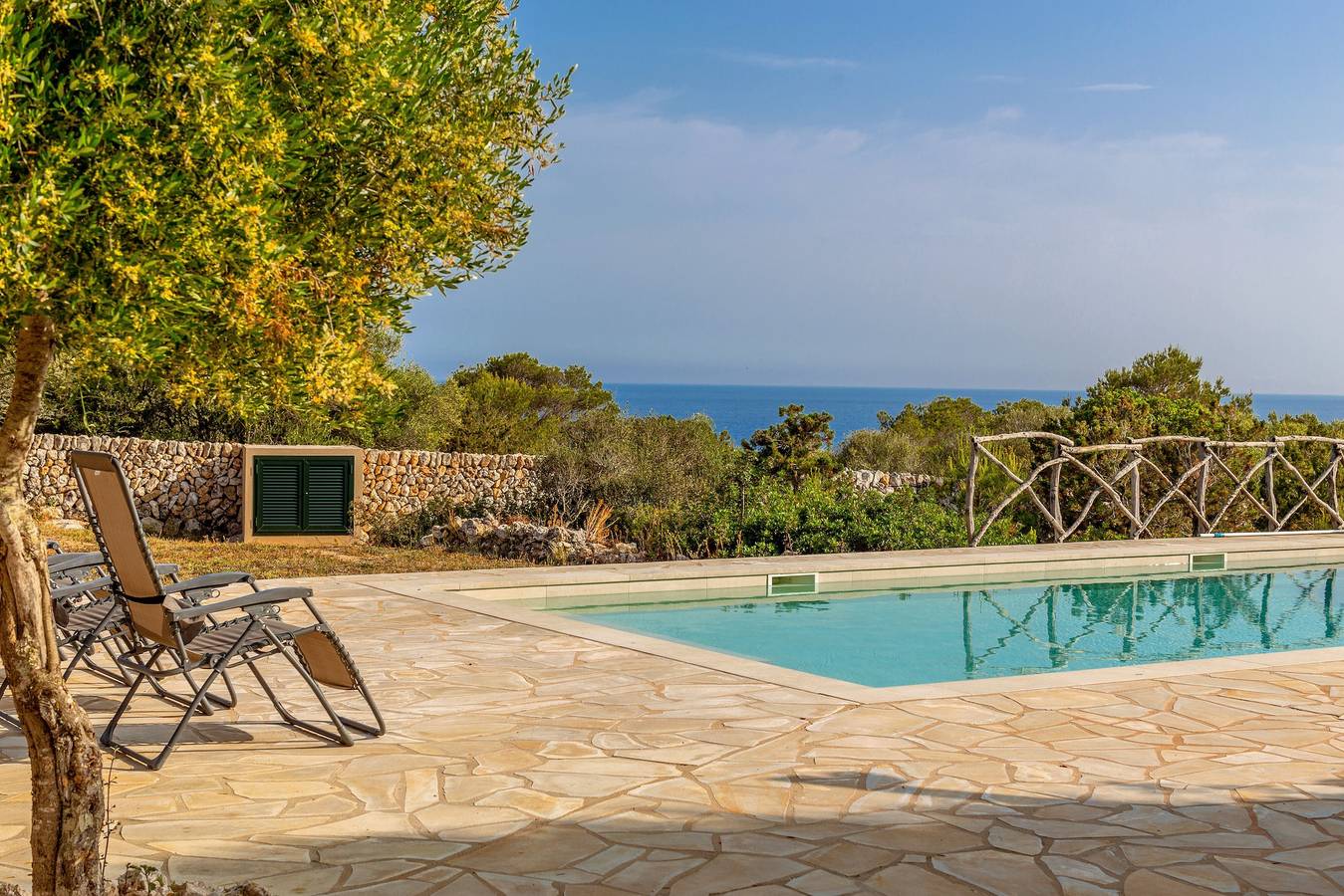 Chalet 'Sa Talaia De Artrutx' con vistas al mar, piscina privada y terraza privada in Ciudadela, Costa de Menorca