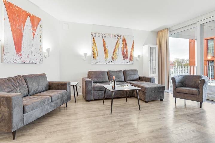 Bungalow für 6 Personen, mit Balkon und Sauna sowie Balkon/Terrasse in der Lübecker Bucht - 4