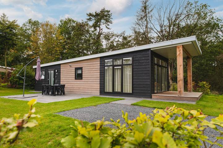 Vakantiepark voor 6 personen, met terras en balkon/terras in Twente