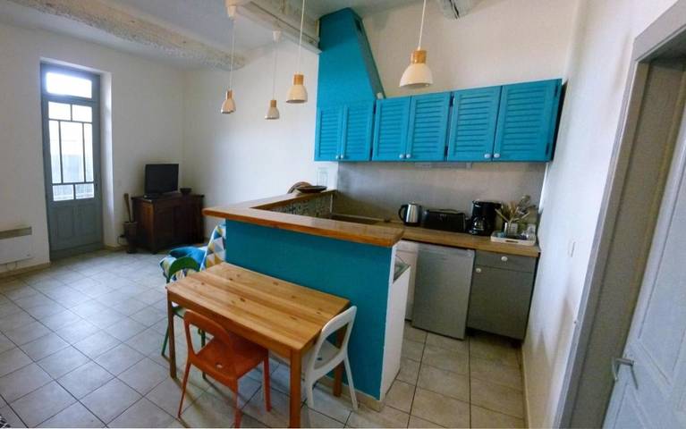Appartement de vacances pour 2 personnes, avec vue et jardin