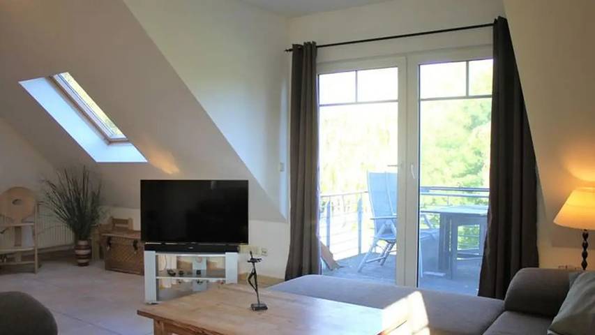 Ferienwohnung für 6 Personen, mit Balkon und Sauna