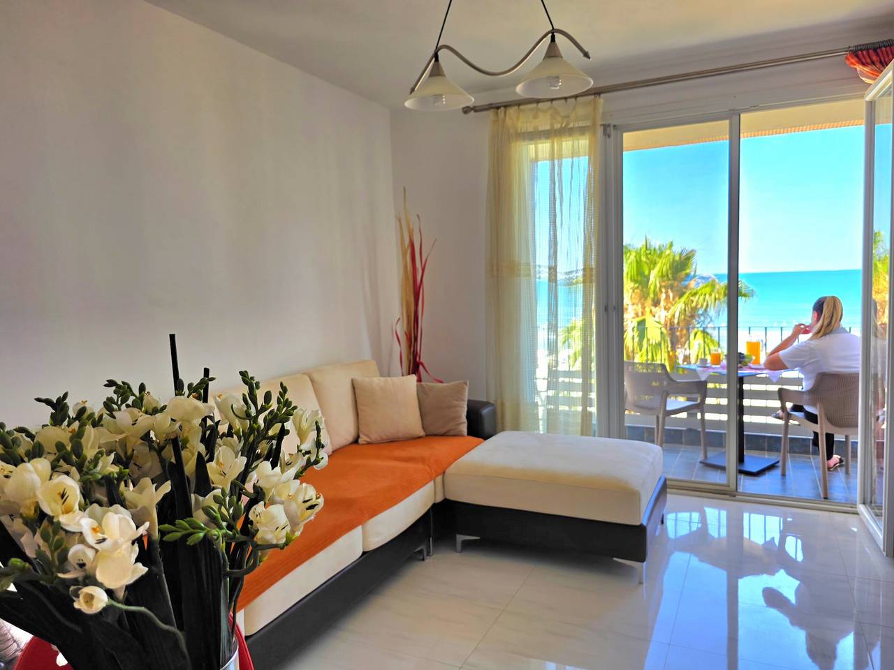 Geheel appartement, Vakantieappartement voor 3 personen met balkon in Durrës (stad), Albanië