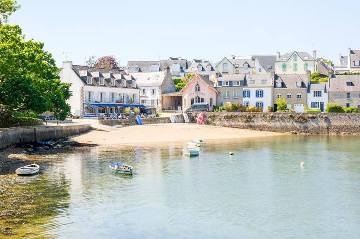 Location de vacances pour 4 personnes, avec Balcon ainsi que Terrasse et Vue à Combrit