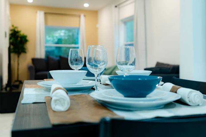 Villa pour 6 personnes, avec jacuzzi ainsi que terrasse et jardin à Miami - 3