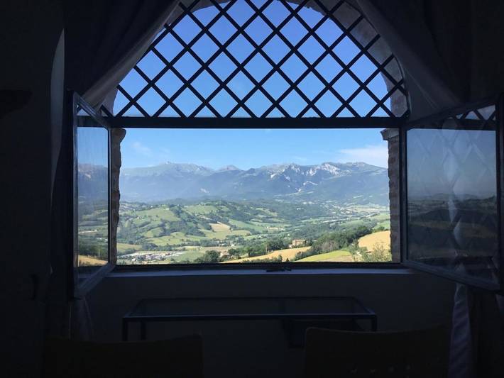 Appartamento per 6 persone, con Giardino e Panorama a San Ginesio