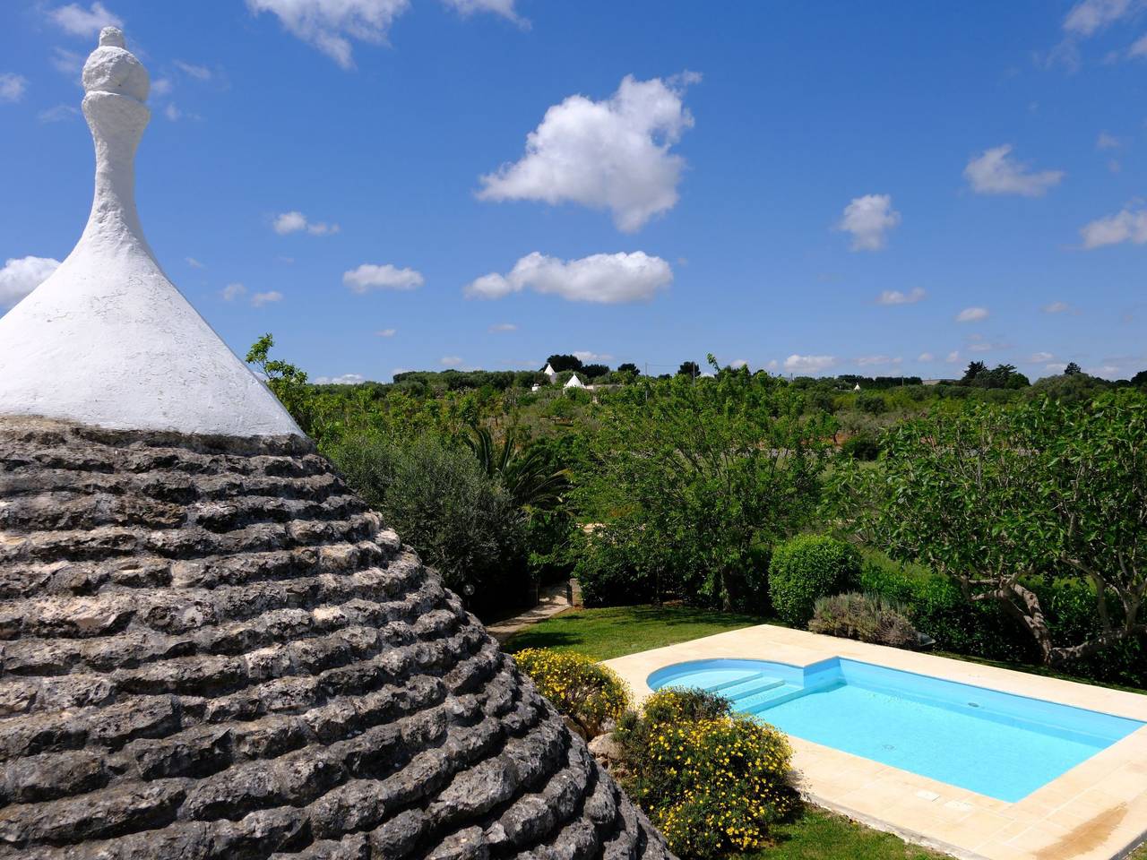 Trullo auf dem Lande in Ostuni mit privatem Pool in Traghetto, Ostuni