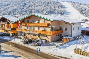 BnB für 3 Personen, mit Terrasse und Ausblick, mit Haustier in Flachau