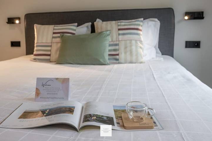 Entire apartment, Cosy Floor, great location with spectacular sea view in De Haan, Belgian Coast