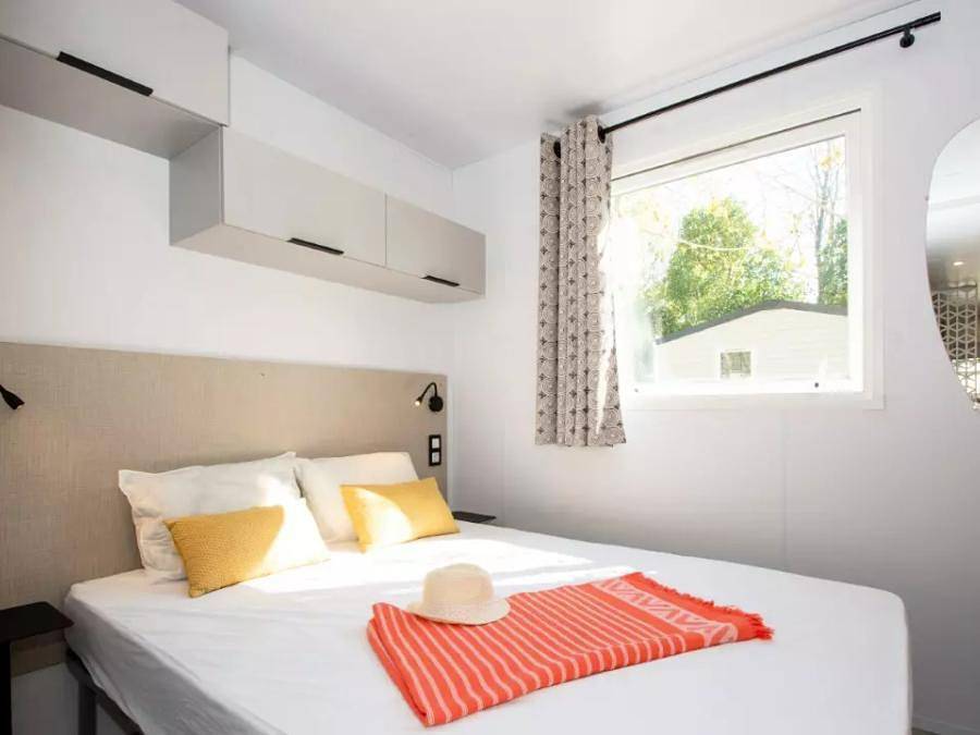 Camping Les Pêcheurs - Mobile home 4 persons - 3 Rooms 4 People Air-conditioned in Fayence, Draguignan region