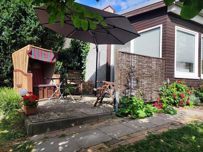 Ferienwohnung für 5 Personen, mit Garten und Seeblick sowie Ausblick in Plön