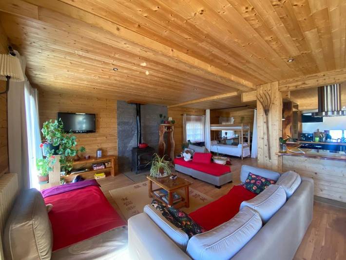 Appartement de vacances pour 6 personnes, avec Balcon et Terrasse ainsi que Jardin et Vue
