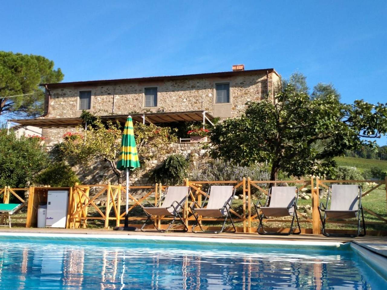 Acquapietra Villa Florenz mit Weinbergen und Pool in San Casciano in Val di Pesa, Chianti