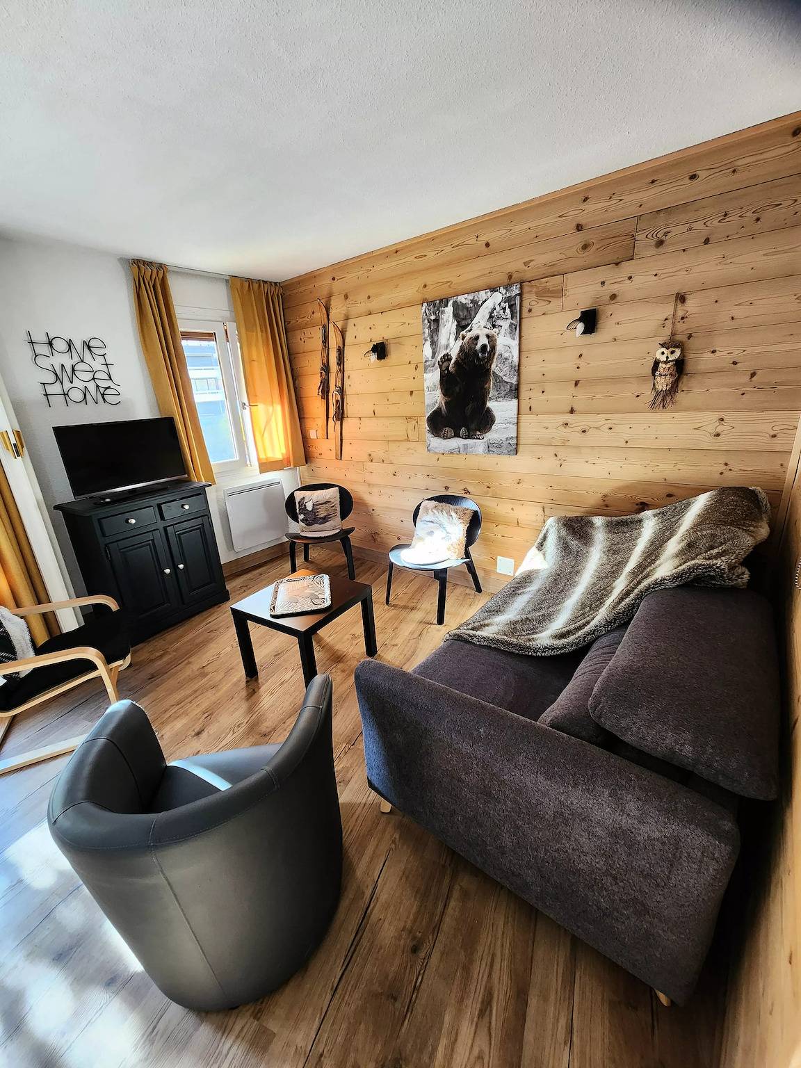 Appartement entier, Appartement vue montagne 3 pièces 7 personnes - Sélection in Vars, Région de Briançon