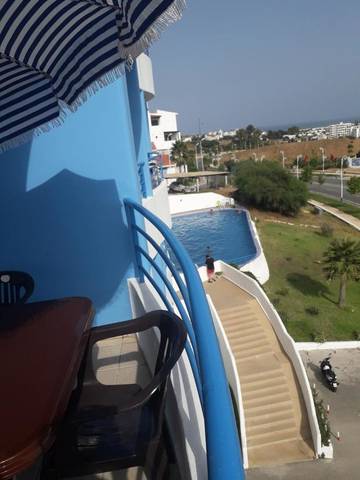 Cottage pour 3 personnes, avec piscine ainsi que jardin et vue, adapté aux familles dans Cabo Negro