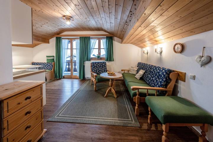 Bauernhaus für 2 Personen, mit Balkon und Ausblick in Oberbayern - 4