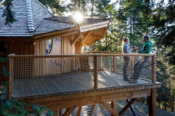 Gîte pour 6 personnes, avec vue et terrasse