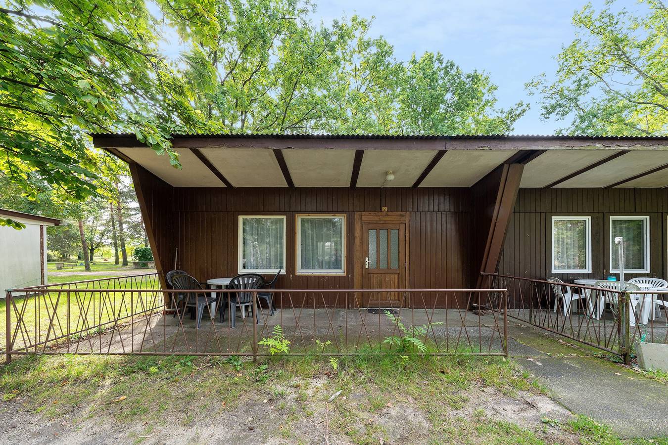 Bungalow '2 - Kimbucht' mit privater Terrasse und Gemeinschaftsgarten in Waldhufen, Oberlausitz-Niederschlesien