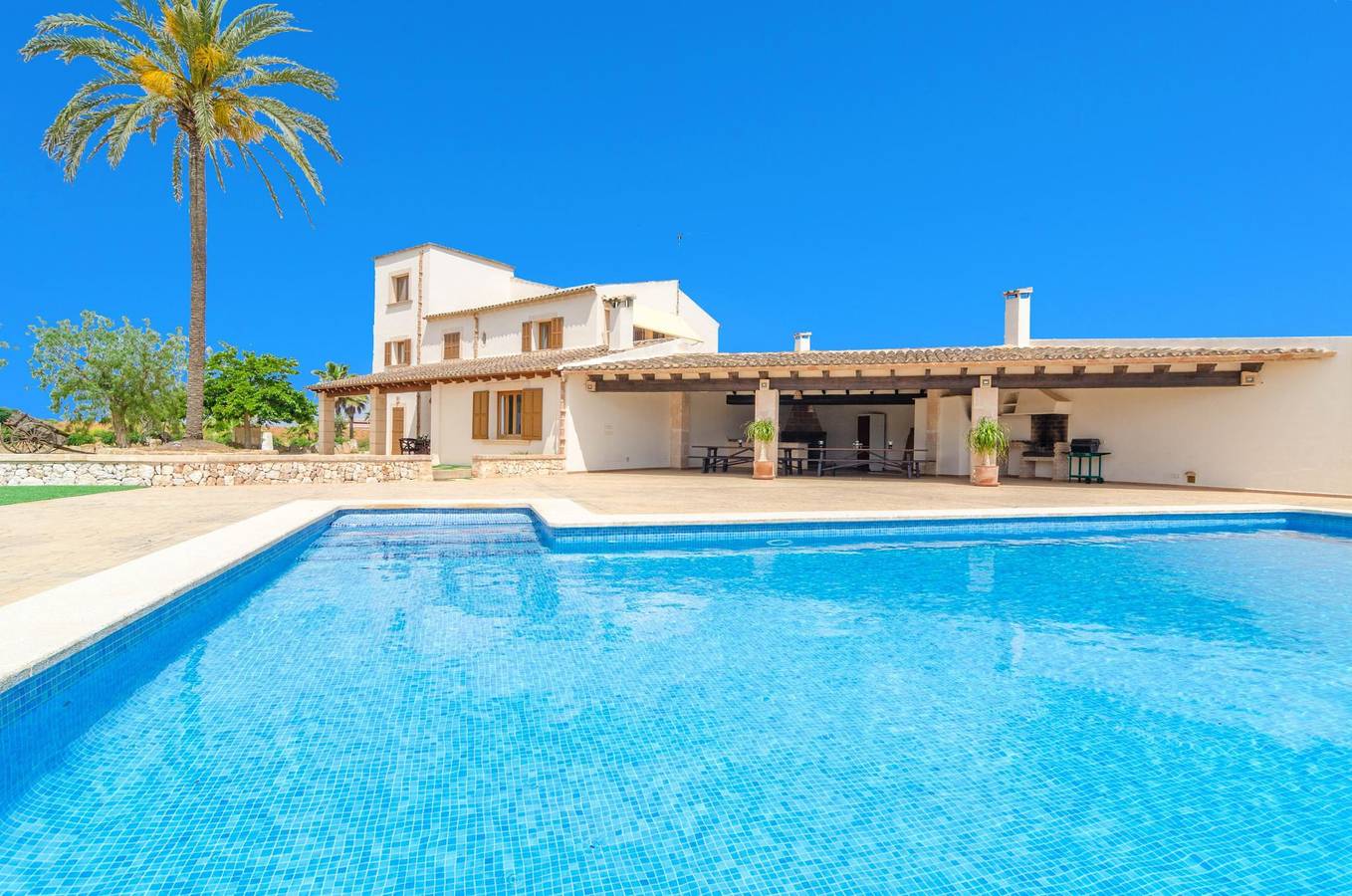 Finca Sant Blai Nou - Belle villa avec piscine privée dans un quartier calme. Wi-Fi gratuit in Campos, Majorque du Sud