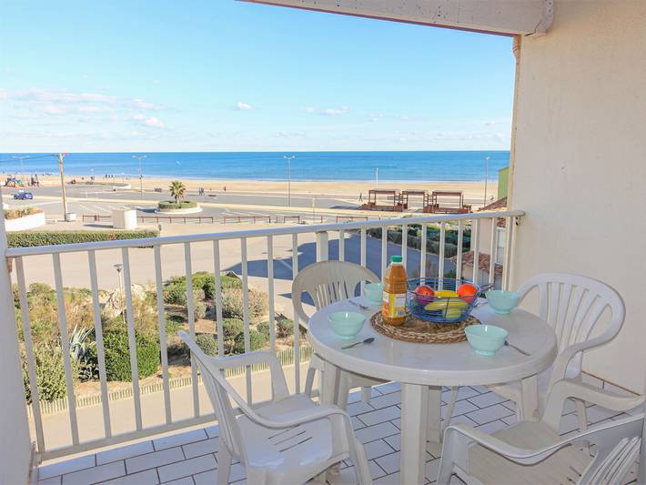 Apartamento para 4 personas, con Balcón en Narbonne Plage