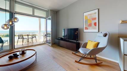 Ferienwohnung für 4 Personen, mit Sauna und Balkon, mit Haustier in Südstrand Pelzerhaken