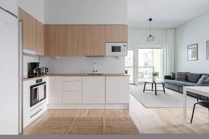 Ganze Wohnung, Brand New 2Br Apartment with Sauna and Balcony next to Tammela Stadion - "Puistotie" in Pirkanmaa