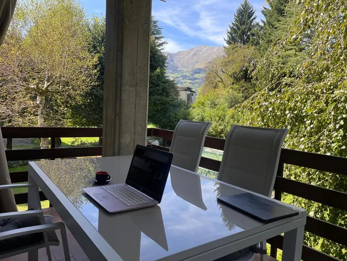 Ferienwohnung für 4 Personen, mit Ausblick und Terrasse - 1