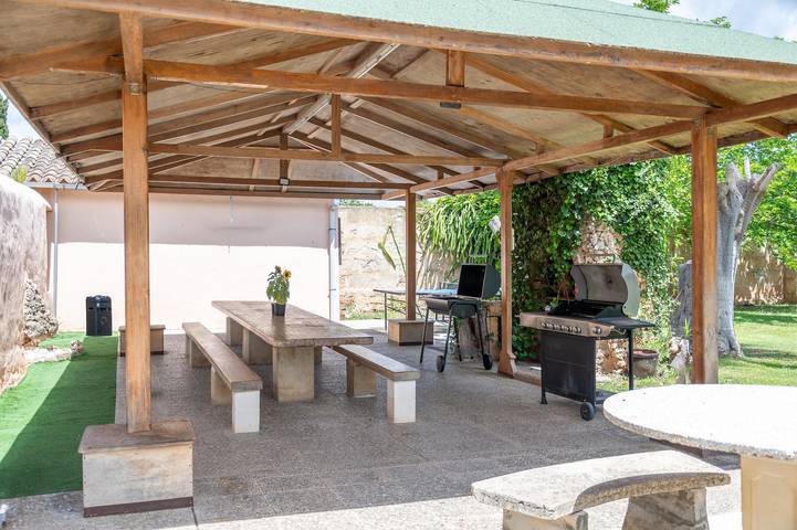 Villa "Moli dels Reis" ganz in der Nähe von Palma mit Pool, Tennisplatz, Klimaanlage und Wlan in Son Sardina, Palma