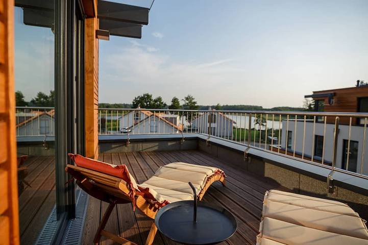 Ferienhaus für 4 Personen, mit Sauna und Garten, mit Haustier in Krakow am See