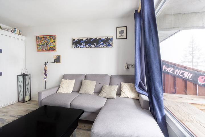 Gîte pour 2 personnes, avec balcon dans Arc 1800 - 3