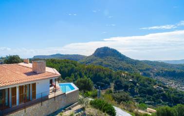 Casa de vacaciones in Puigpuñent, Serra de Tramuntana für 5 