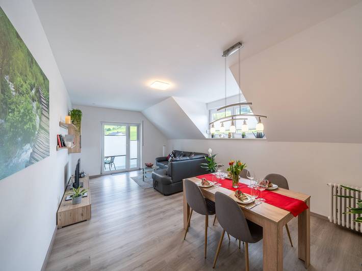 Ferienwohnung für 4 Personen, mit Balkon in Freiamt
