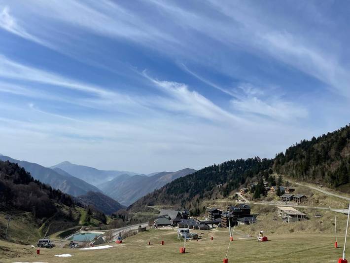 Gîte pour 2 personnes, avec piscine ainsi que sauna et vue dans Guzet-Neige - 2
