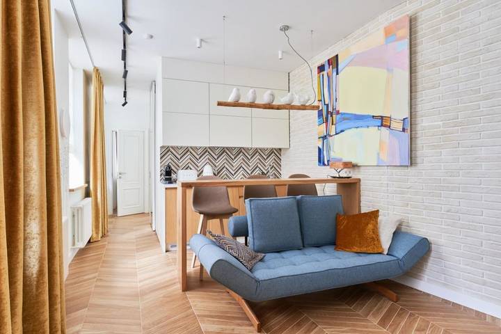Gîte pour 4 personnes, avec terrasse et vue à Riga - 3