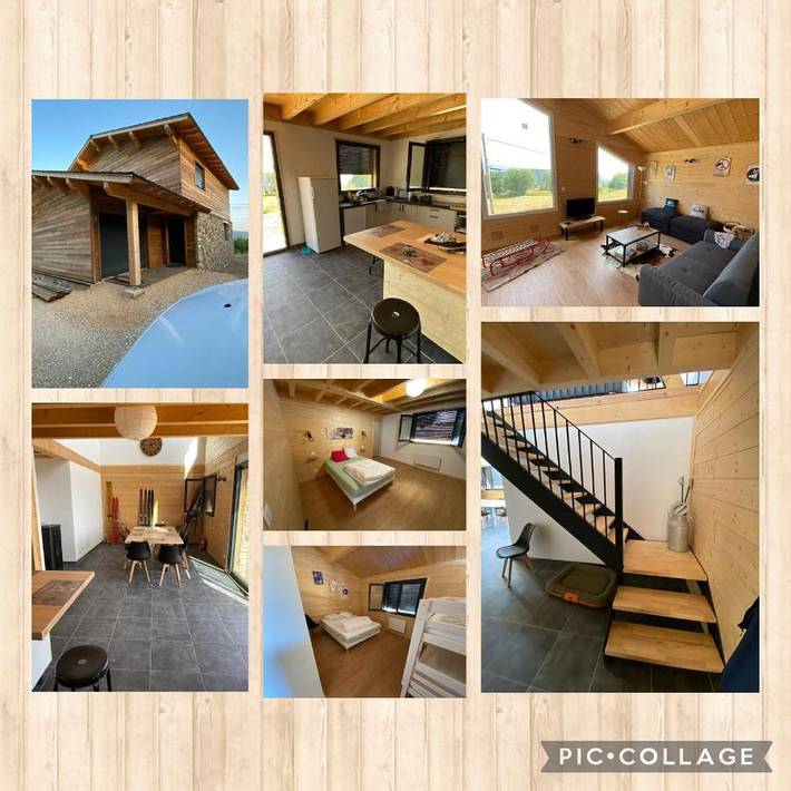 Casa rural para 8 personas, con vistas y jardín en Font-Romeu-Odeillo-Via