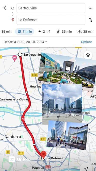 Gîte pour 2 personnes, avec balcon et vue à Sartrouville - 4