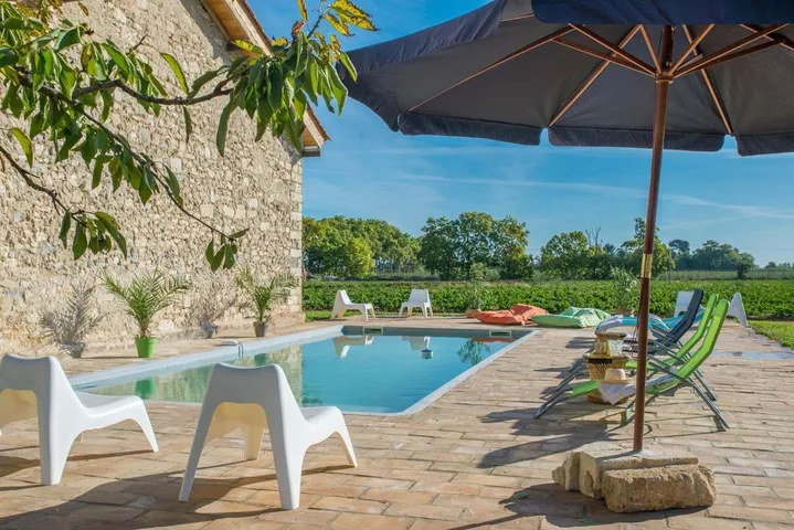 Casa de vacaciones para 2 personas, con piscina además de jardín y terraza - 1