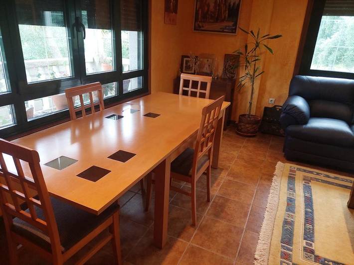 Casa rural para 8 personas, con Balcón y Terraza además de Jardín y Vistas en Caldas de Reyes - 4