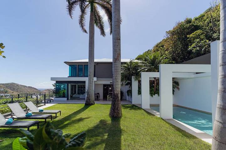 Villa für 8 Personen, mit Garten auf Saint-Barthélemy